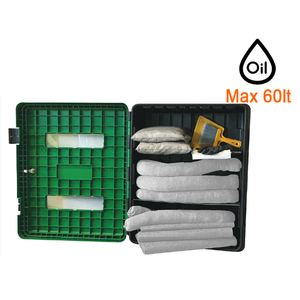 Carvel 616x270x735มม. ตู้ติดผนังโพลีโพรพิลีนพร้อมวัสดุดูดซับน้ำมัน60lt - Product Image 6