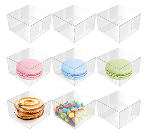 Mini moq rõ ràng nhựa PVC bao bì hộp cao trong suốt Pet rPet nhựa bán lẻ Bao bì hộp - Product Image 5