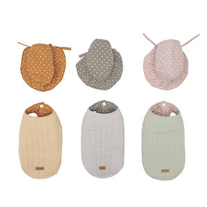 Chapéu de renda para <span class=keywords><strong>pet</strong></span>, chapéu de dois lados, colete reto personalizável, roupas bonito para animais de estimação - Product Image 6