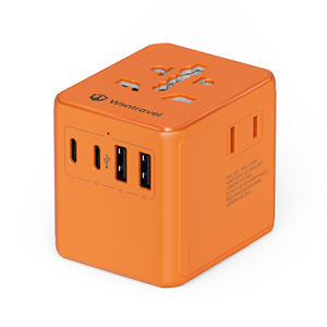 Adaptateur de voyage universel Wontravel 3AC pour les voyageurs d'affaires internationaux - Product Image 1