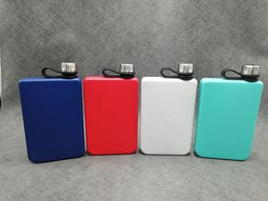 Botella de whisky de acero inoxidable de 8 oz con logotipo personalizado al por mayor, botella de bolsillo - Product Image 6