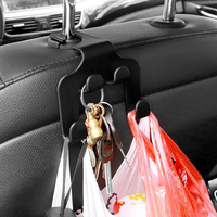 Accessoires de voiture universels Logo personnalisé Organisateur Cintre Sac à main Suspendu Portable Cintre de rangement Siège arrière Appui-tête Crochets