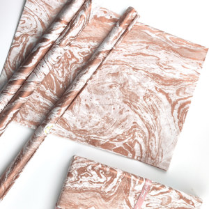 Hot bán Nhà Máy Giá Rose Gold <span class=keywords><strong>Tissue</strong></span> giấy với OEM Logo đá cẩm thạch bao bì giấy - Product Image 3