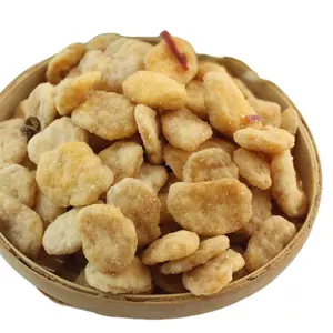 Feijão largo revestido lanche chinês Chips de feijão largo revestido picante