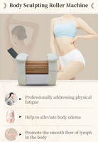 Appareil de massage corporel anti-cellulite de bureau à technologie avancée 360 degrés avec traitement visage et mains, écran tactile, puissance 500W