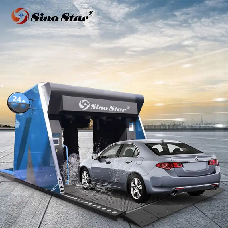Sino Starの現金払い中国ロールオーバー自動タイプ自動車洗濯機