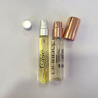 Bouteilles en verre pour parfum 10 ml, bouteilles jetables avec emballage en boîte en papier haut de gamme