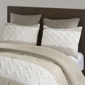 Ensemble de couette en coton 7 pièces DB DB avec ensemble de couette tissé à imprimé floral en chenille doux et confortable pour l'hôpital de mariage à la maison - Product Image 4