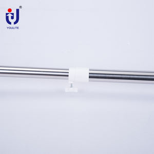 Moderno girevole regolabile in acciaio inox doccia telescopico asta di tenda in metallo per tenda doccia pali con coperture in plastica - Product Image 5