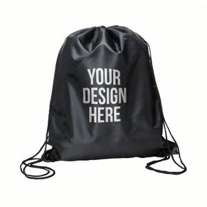 <b>Drawstring</b> Bag 420D Polyester Rope Bag Pulling Nylon Oxford Pocket Sack Cinch Tote Gym Storage <b>Backpack</b> - Product Image 1