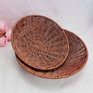 Woven <b>Basket</b> Rectangle Handmade <b>Storage</b> <b>Basket</b> For Snacks Fruit Vegetables Desktop Display <b>Basket</b> - Product Image 4