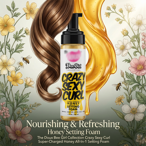 Mousse de Espuma Fijadora Fuerte para Definición de Rizos Orgánicos, para Cabello Rizado, Volumen y Brillo, Texturizante - Product Image 4