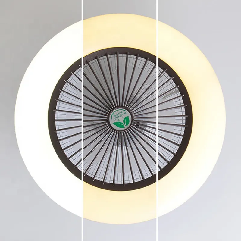 Умный потолочный всасывающий встроенный простой бытовой Электрический Потолочный вентилятор с подсветкой