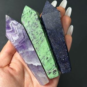 Varita de Cuarzo Transparente Pulido, Venta Caliente, Hace que la Persona se Ría, Varita Espiritual, Torre de Piedra Natural, Artesanía de Cristal para un Regalo Perfecto - Product Image 4