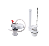 Soupape d'entrée blanche de style moderne soupape de remplissage raccords de réservoir de toilette Mini pilote commercial soupape de remplissage anti-siphon