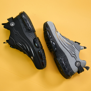 ZG 918 Scarpe Antinfortunistiche con Puntale in Acciaio, Chiusura a Rotella e Bottoncino Girevole, Grigie, Ideali per Uso Industriale Estivo e Autunnale, Protezione del Metatarso - Product Image 4