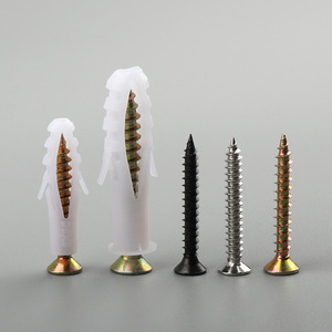 JINNATE Plastic Expansion Tube Screw <b>Plug</b> Furniture Bolt Set Cross Drive Stainless Steel Modern Design General Use - Product Image 3