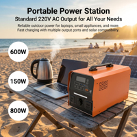 Estaciones de Energía Portátiles de 1500w, Generador Portátil, Estación de Energía Solar, Bancos de Energía Portátiles de 10000mah, Banco de Energía para Ordenador Portátil