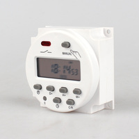 Minuterie numérique programmable hebdomadaire CN101A AC 220V 12V 24V, contrôle de temps numérique, charge 8A-16A