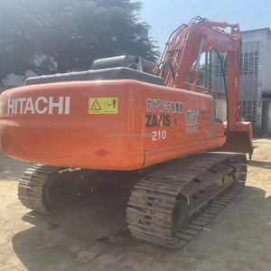 Excavadora Mediana Hitachi ZX210 de 21 Toneladas Usada en Japón, Cucharón de 1.0 m³, Excavadora de Orugas Mediana con Motor Isuzu - Product Image 2