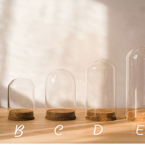 بيع بالجملة مباشر من المصنع، غطاء زجاجي لعيد الحب، ثلاث وردات خالدة محفوظة للأبد في قبة زجاجية لهدايا عيد الحب - Product Image 1