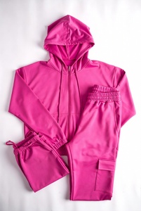 Survêtements pour hommes de qualité supérieure, couleur unie, personnalisables, ensembles de survêtements tendance, entraînement, course à pied - Product Image 4