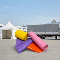 Bâche latérale en PVC MasignsM-S-101, 630 g/m², 18,5 oz/yd², 1000*1000, 20*22, tissu pour rideau latéral de remorque de camion