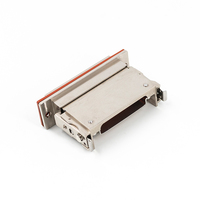 Connecteur Électrique Aérospatial J14A Mini Rectangulaire en Cuivre Mâle-Femelle 101 Broches Droit Durable Carte-à-Carte