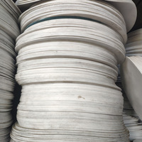 Joint d'étanchéité plat en PTFE blanc de qualité alimentaire, haute résistance, moulé en poudre, pour petits matériaux