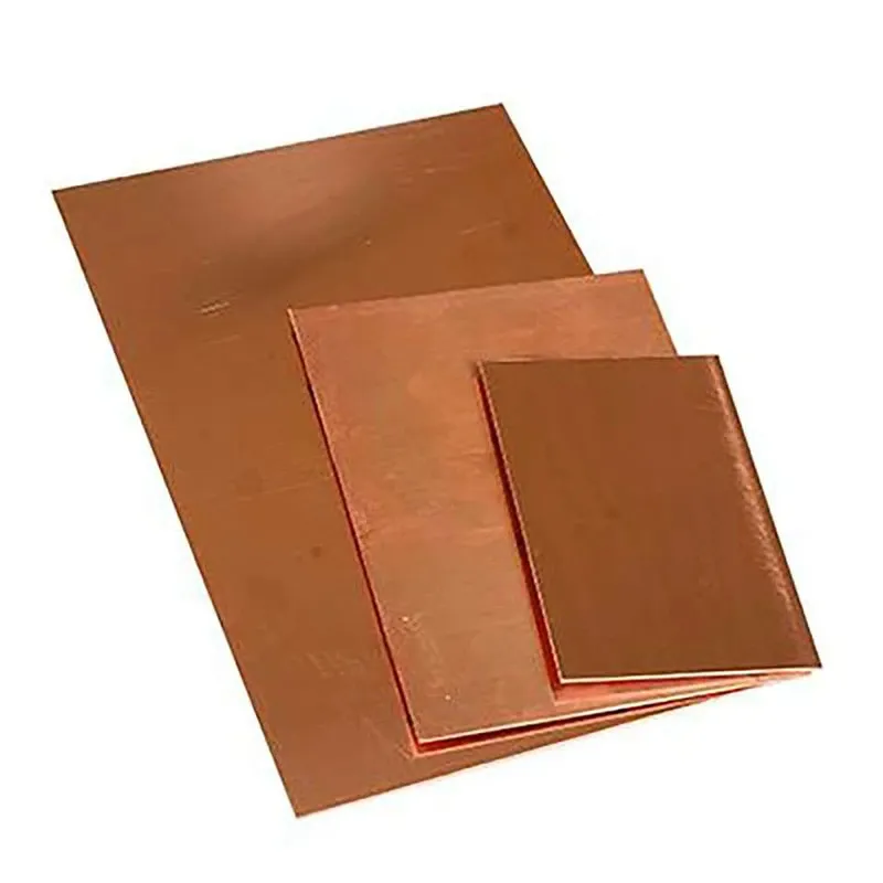Kostengünstige Kupferplatte eine Tonne Mindestbestellmenge heißgewalzte Platte 99 99 Kupferblech