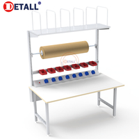 Table d'emballage ESD Detall avec coupe-papier pour usine d'emballage