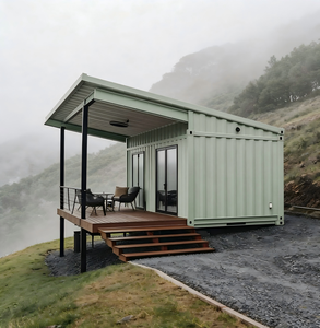 Casa Contenedor Prefabricada de Múltiples Especificaciones, Casa Modular de Lujo con Cocina para la Vida Familiar - Product Image 1