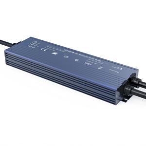 Suplai Daya LED Tahan Air Input 110V/220V DC12V/24V Casing Aluminium Tunggal untuk Penggunaan Industri LED Strip Garansi 3 Tahun 85%-90% - Product Image 3