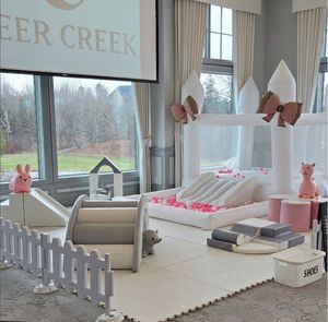 Personalizado al aire libre interior temático caramelo naranja Rosa móvil suave juego color primario equipo <span class=keywords><strong>escaleras</strong></span> y tobogán área de juegos para chico - Product Image 5