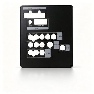 Maßgefertigte Panel-Etiketten-Aufkleber mit PC für Wasserdichte Seidendruck-Acryl-HDMI-AV-RGB-Schnittstellen Selbstklebend - Product Image 1