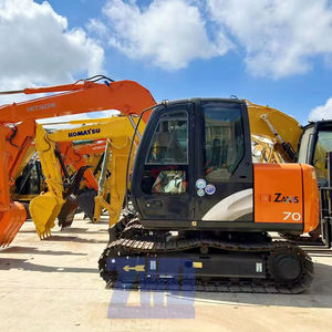 Buona conzione usata <span class=keywords><strong>Hitachi</strong></span> ZX70 escavatore cingolato con lavori di costruzione - Product Image 2