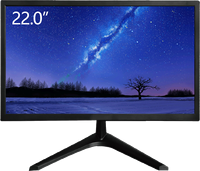 Moniteur LCD 2K 4K 19/20/22 /23/24 pouces écran HD cctv caméra écran ordinateur de jeu moniteur de bureau avec VGA HD MI
