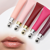 Baume à lèvres hydratant en tube roll-on personnalisé, huile pour les lèvres, label privé, gloss hydratant, soin quotidien des lèvres, parfum fruité, maquillage naturel pour les lèvres