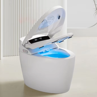 WC intelligent électrique à capteur automatique avec fonction bidet et siège chauffant