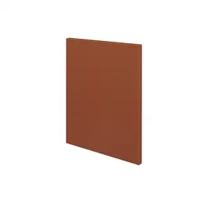 Top Glaks Glossy Brick Red MDF Panel - Made in Italy 18mm Glossy Finish 3050x1300mm - Dynamic & Lively