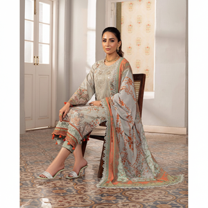 Vestidos de mujer indios paquistaníes informales de calidad superior recién llegados 2024 Salwar kameez vestidos de césped ODM 1989 - Product Image 1