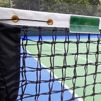 Système de filet de tennis portable robuste, montage facile pour terrain temporaire, idéal pour le jeu en extérieur toute l'année