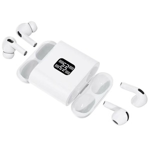 A100 Wireless <b>Bluetooth</b> Earphones In-Ear Semi-InEar Sports Noise Cancelling Led Display Type C Charging - Product Image 3