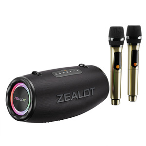 <span class=keywords><strong>Enceinte</strong></span> Bluetooth ZEALOT S87 5.2 étanche avec lumière RGB, pour fêtes en extérieur, 80W haute puissance, caisson de basses puissant, <span class=keywords><strong>batterie</strong></span> intégrée - Product Image 6