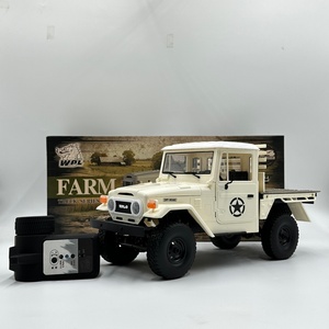 รถบรรทุกใหม่ WPL C-44 LC40 RC CAR C44 ขนาด 1:16 พร้อมมอเตอร์ 370 สำหรับขับเคลื่อนออฟโรด ปีนป่ายได้ WPL 4WD ของขวัญสำหรับเด็ก SJY-C44 4x4 รถปีนเขา - Product Image 2