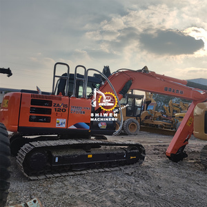 Stock disponible : Excavatrice Hitachi d'occasion ZX120, 12 tonnes, pour travaux agricoles, machines d'occasion pour excavations ZX60 ZX75 ZX120 ZX200 ZX240 ZX330 - Product Image 5