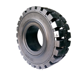 Neumático Sólido 17.5-25 con Patrón Diagonal para Cargadora de Ruedas, Neumáticos OTR - Product Image 1