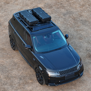 Panier <span class=keywords><strong>de</strong></span> <span class=keywords><strong>toit</strong></span> en alliage d'aluminium pour bagages, échelle latérale et boîte latérale pour Land <span class=keywords><strong>Rover</strong></span> <span class=keywords><strong>Range</strong></span> <span class=keywords><strong>Rover</strong></span> SPORT / VOGUE 2008-2013 - Product Image 3