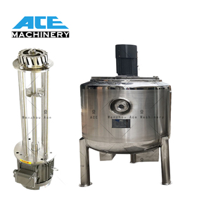 Línea de Producción de Tanques de Mezcla de 1000L para Crema Cosmética, Champú y Jabón Líquido - Product Image 4