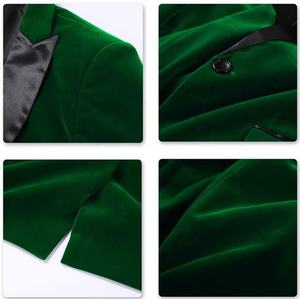 Costume en velours <span class=keywords><strong>pour</strong></span> hommes grandes tailles, <span class=keywords><strong>ensemble</strong></span> 2 pièces satiné (veste et <span class=keywords><strong>pantalon</strong></span>) 6XL, idéal <span class=keywords><strong>pour</strong></span> soirée, <span class=keywords><strong>mariage</strong></span> ou dîner - Product Image 6